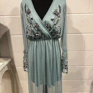 Xhilaration Small Blue Sweater Dress – Cozy Everyday Wear